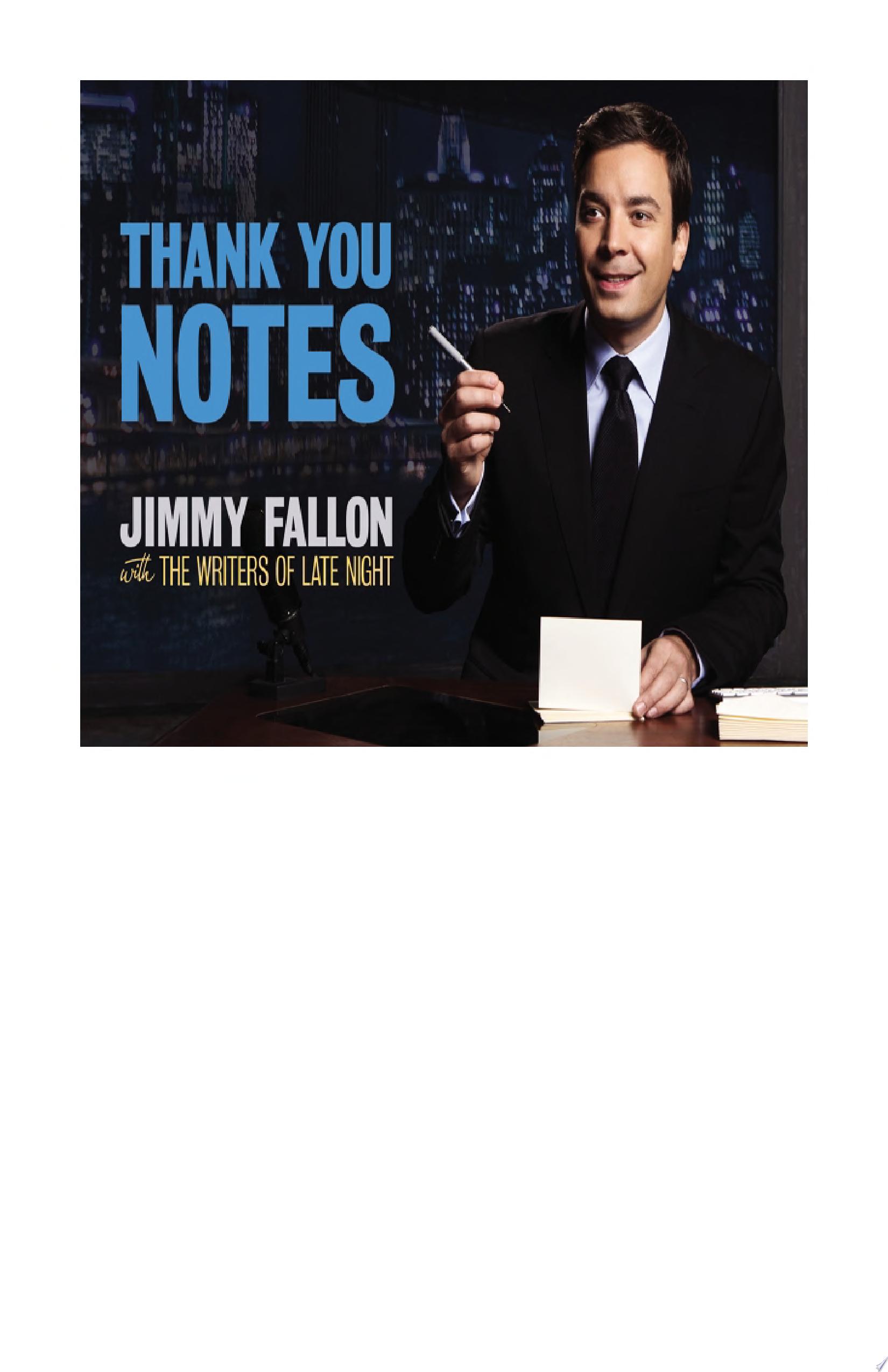 Image for "Thank You Notes"