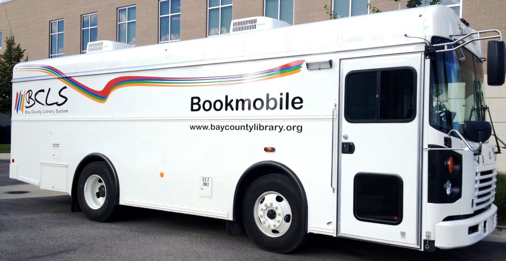 Bookmobile side shot
