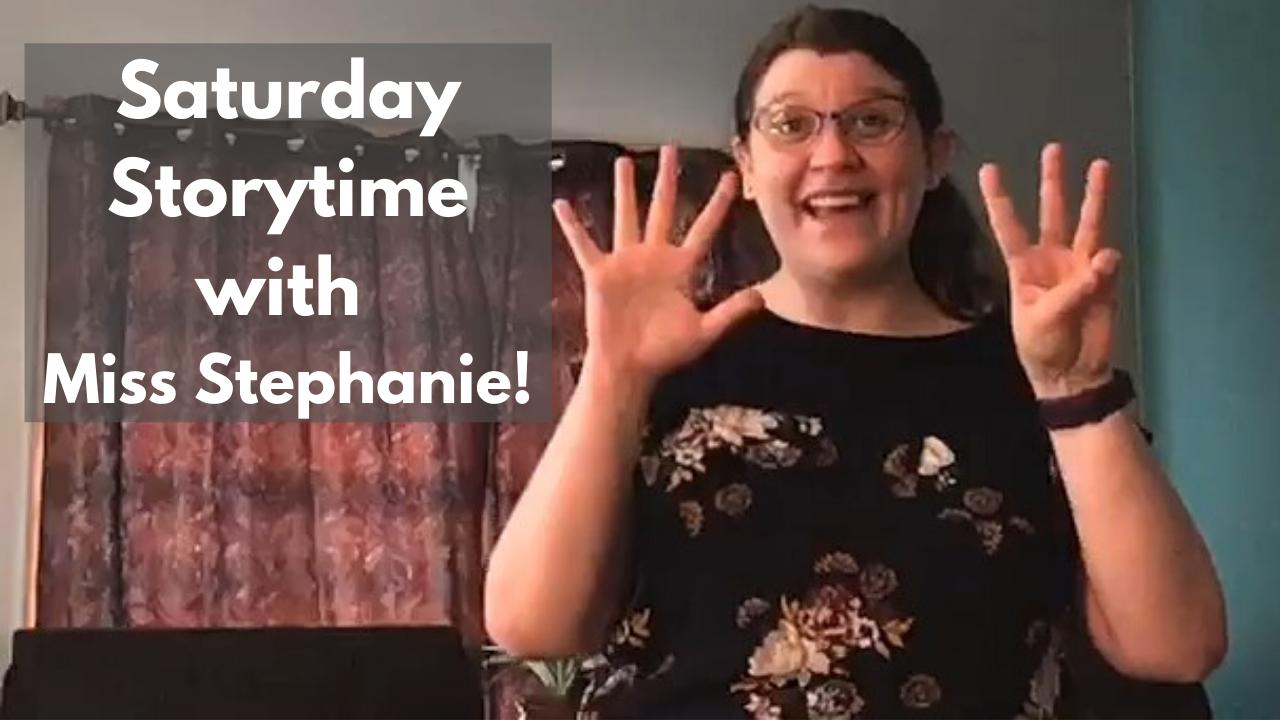 Saturday Storytime with Miss Stephanie cover