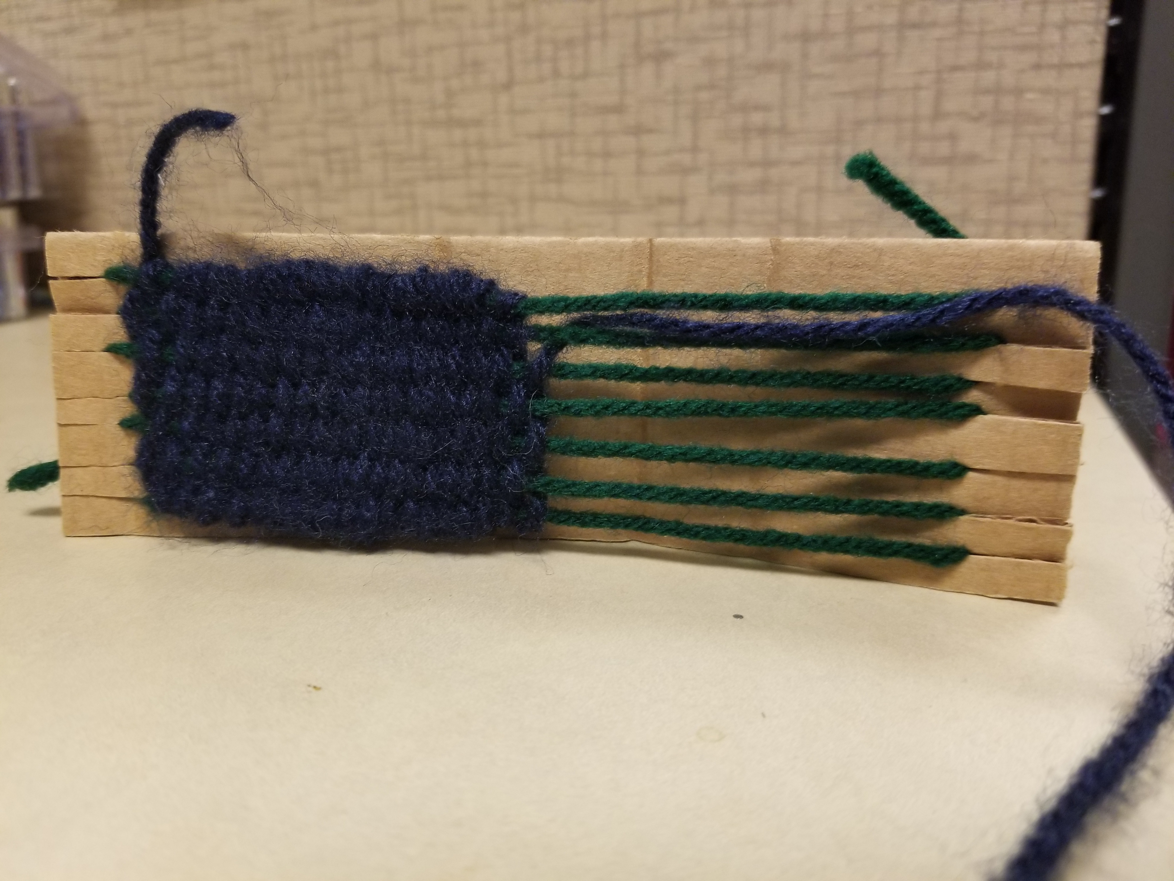 Sample weaving craft