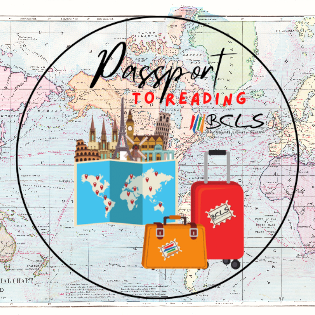 image of a map that reads passport to reading bcls