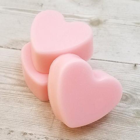 Image of heart shaped soap