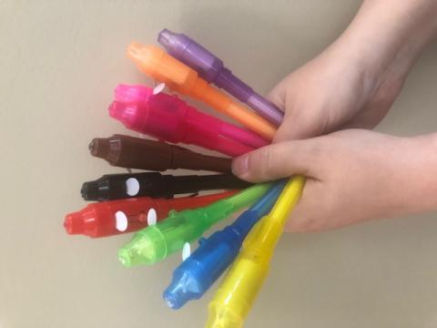 Multicolor Invisible Pens