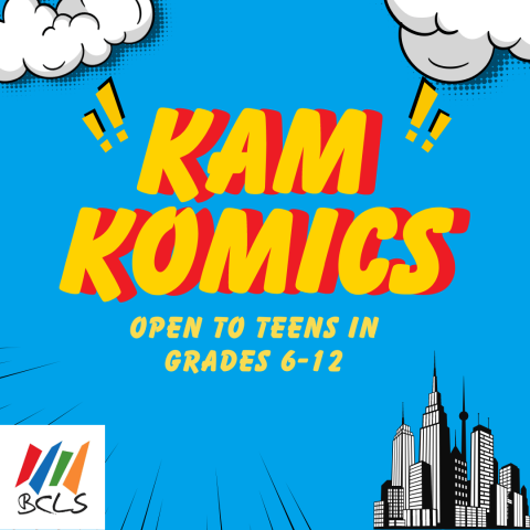 Kam Komics for teens in grades 6-12