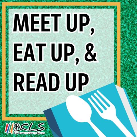 Meet Up Eat Up Read Up Logo