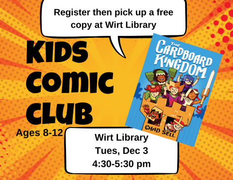 kids comic club cardboard kingdom