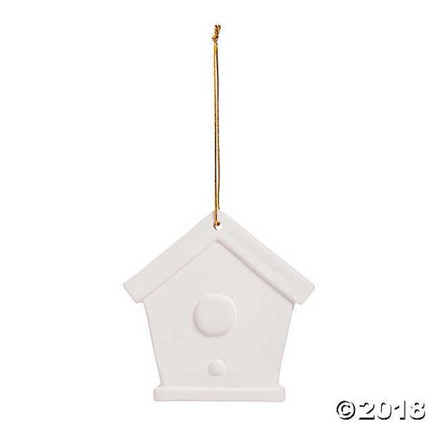 Birdhouse ornament