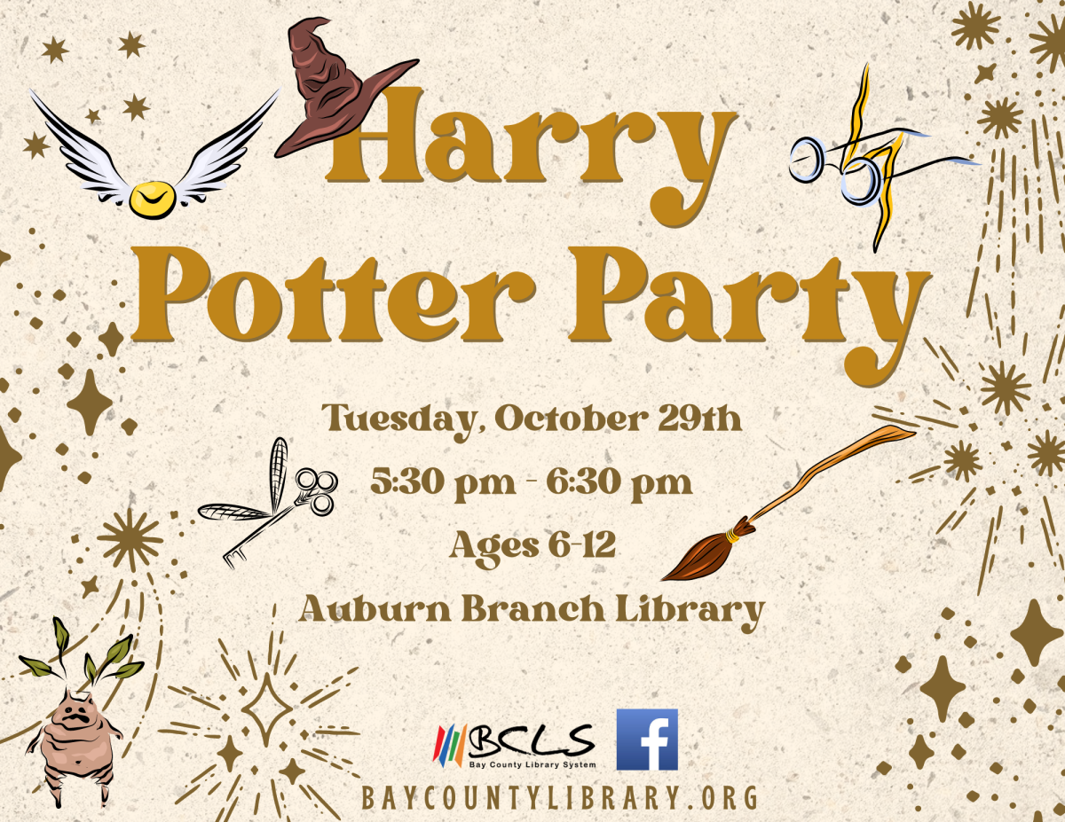 Harry Potter Party event flyer with details 